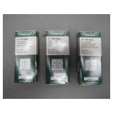 Brass Plated Door Hinges, 4-Inch, Set of Three