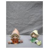 Sitting Ceramic Figurines