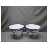 Two Crab-Themed Bowls