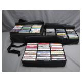 Massive Collection of Cassette Tapes in Cases