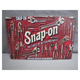 Snap-On Tools Metal Advertising Sign