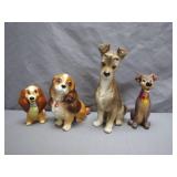 Charming Disney Lady and the Tramp Figurine Set