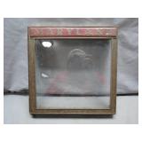 Framed Maryland Glass Display with Hinged Lid