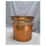 Sturdy Copper Bucket with Handle