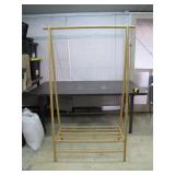 Functional Wooden Freestanding Garment Rack