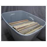 Tote of Classic Music Vinyl Records