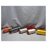 Hafner Model Train Set with Wind-Up Engine
