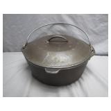 Cast Iron Dutch Oven with Lid and Bail Handle