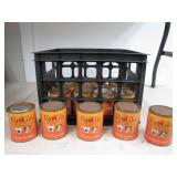 17 Full FireGlo Cans in Crate