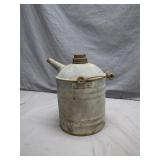 Metal Oil Can With Spout and Handle