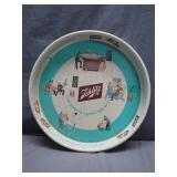 1960s Schlitz Metal Serving Tray