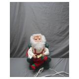 Animated Santa Claus in Rocking Chair