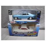 Maisto Die-Cast Chevy Models, Boxed Pair