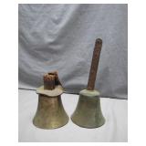 2 Historic Hand Bells