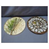 Ceramic Deviled Egg Plates