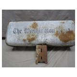The Washington Post Metal Mailbox
