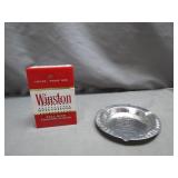 Winston Cigarette Pack Radio and Ashtray
