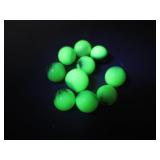 10 Uranium Glass Marbles