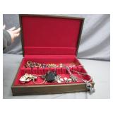 Jewelry Box with Assorted Accessories