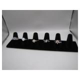 Stunning Costume Rings in Various Sizes