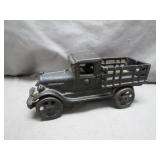 Cast Iron Farm Truck Toy with Timeless Charm