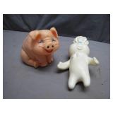 RadioShack Pig and Pillsbury Doughboy Toys