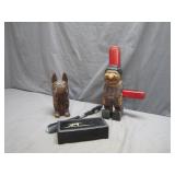 Hand-Carved Shoe Care Novelty Set