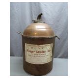 Antique Heavy Copper Gasoline Can