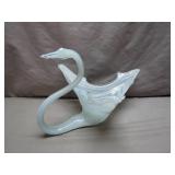 Murano Style Art Glass Swan Sculpture