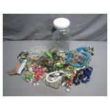 Jar of Mystery Jewelry and Accessories