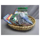 Basket of Assorted DVDs in Sealed Condition