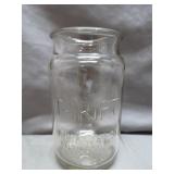 Thrift Jar Co. Baltimore Maryland Glass Jar