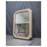 Rectangular Mirror With Beveled Frame