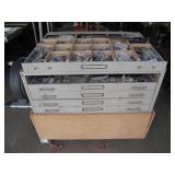 Multi-Drawer Cabinet Packed With Hardware