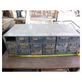 Metal Hardware Organizer with Drawers