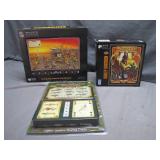 Puzzles and Playing Cards with Theme