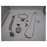 Nice Lot of Scrap Sterling Silver Jewelry