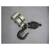 Industrial Pulley Block With Four Sheaves