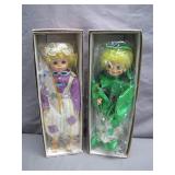 1988 Korean Clown Dolls in Boxes