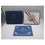 1984 Uncirculated Olympic Silver ï¿½Pï¿½ Dollar