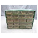 Metal Drawer Organizer With Retro Charm