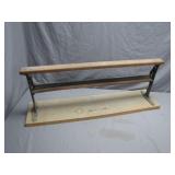 Cast Iron and Wood Fabric Ironing Clamp