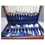 Eclectic Flatware Assortment in Case