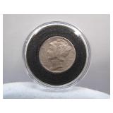 1940-D Mercury Silver Dime