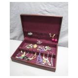 Jewelry Box With Assorted Accessories