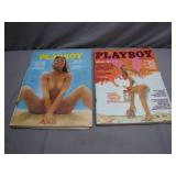 Playboy August 1973 and September 1978 Issues