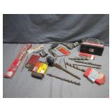 Hand Tools and Drill Bits with Case