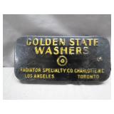 Golden State Washers Tin Organizer