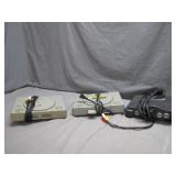 Trio of Game Consoles: N64 and 2 PlayStations