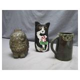 3 Decorative Ceramic Items